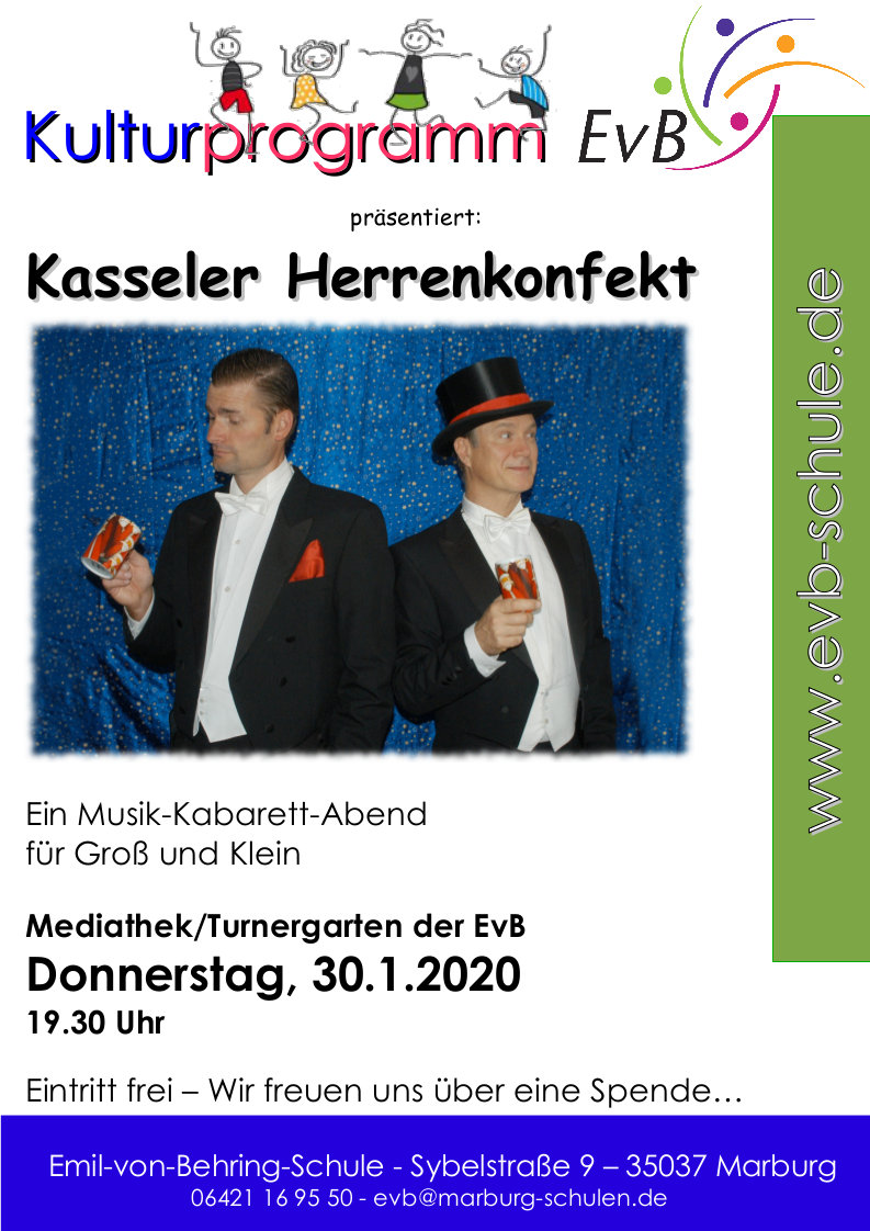 Plakat Kasseler Herrenkonfekt 2020
