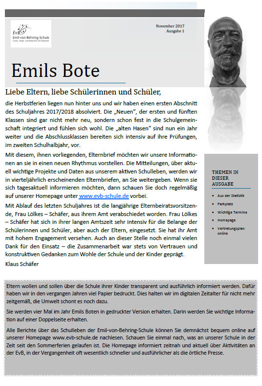 Emils Bote 01 Deckblatt