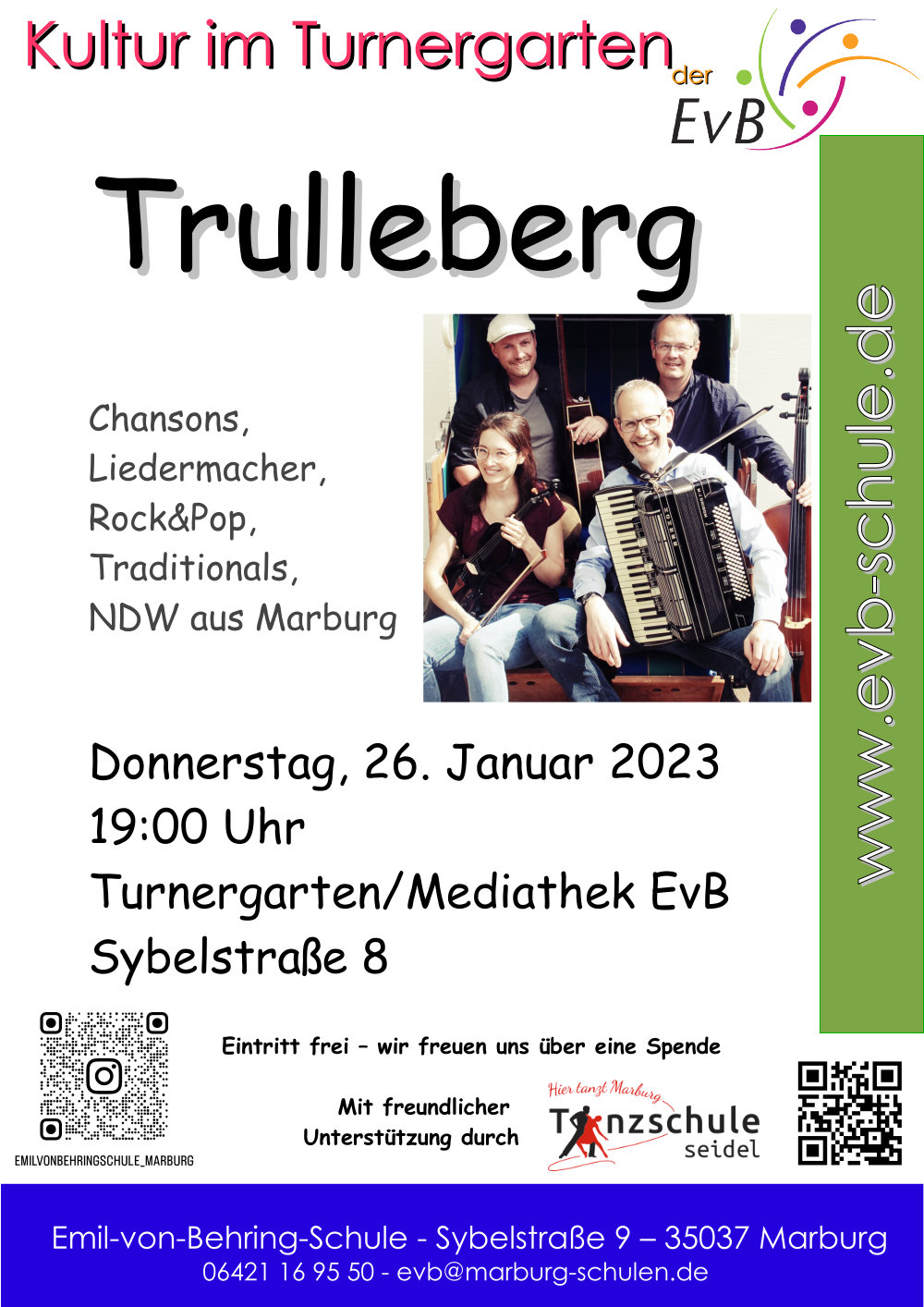 2023 Konzert Trulleberg flyer